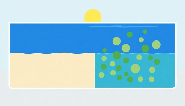 Cross-Section Swimming Pool With Algae