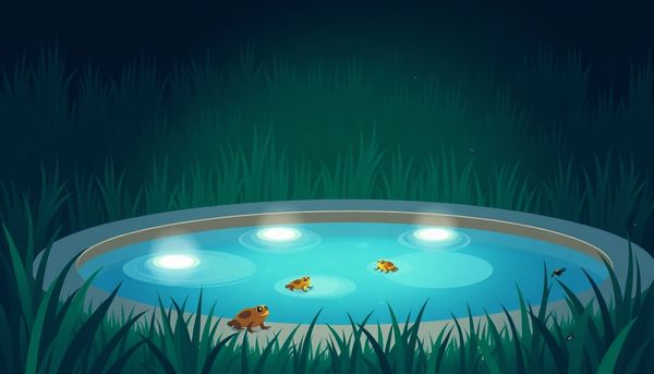 Comparison of Pool Lighting Effects on Bugs