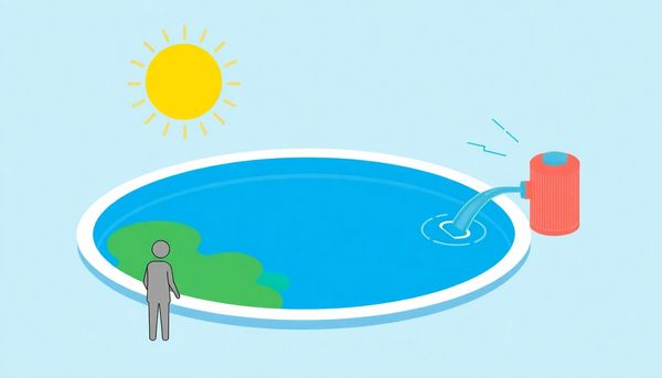 Pool Filtration Issues and Troubleshooting Illustration