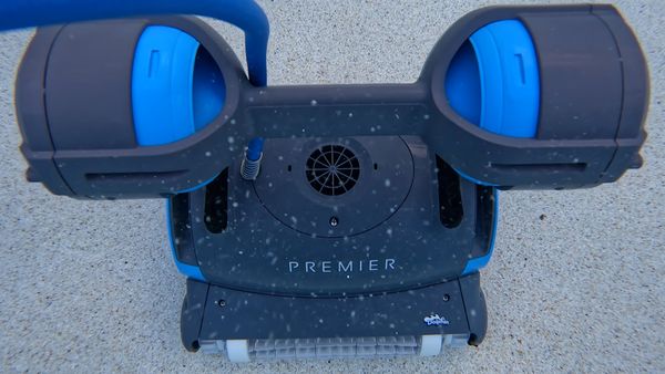 Top view of the Dolphin Premier with the name visible