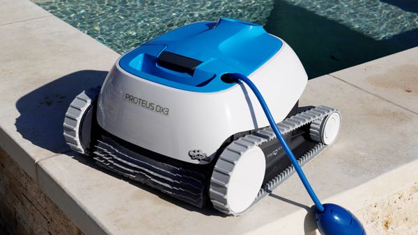 Dolphin Proteus DX3 Robotic Pool Vacuum Cleaner Lifestyle