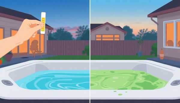 Hot Tub Water Chemistry Illustration