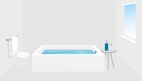 Modern Bathroom With Bromine Hot Tub