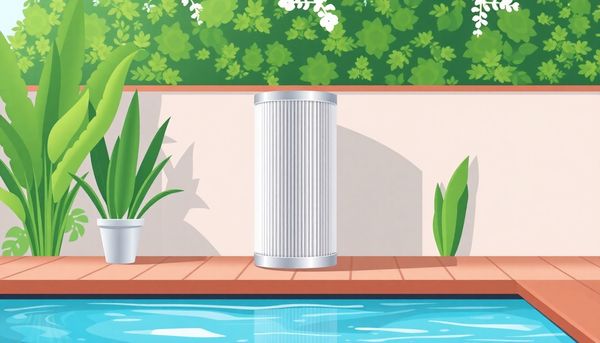 Hot Tub Filter Cleaning Illustration