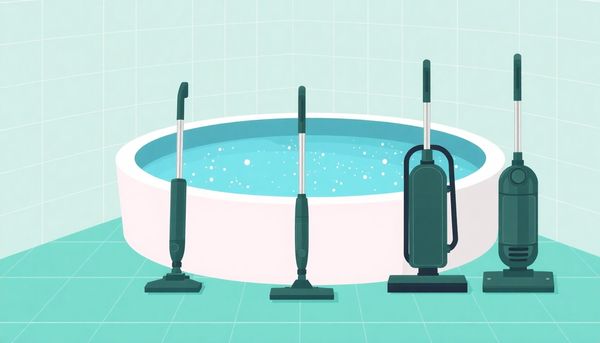 Hot Tub And Eco-Friendly Vacuums Illustration