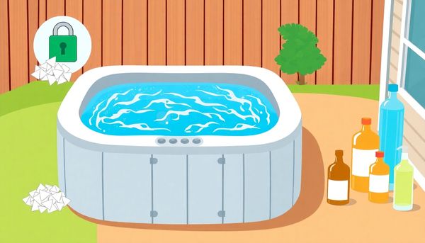 Hot Tub Safety Illustration With Alternatives