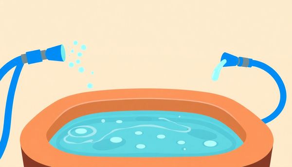 Hot Tub Water Balancing Illustration