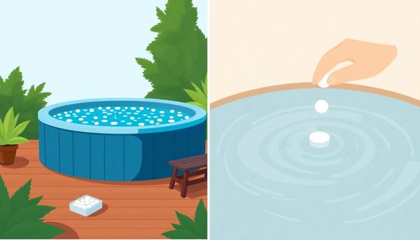 Outdoor Hot Tub Bromine Tablet Use