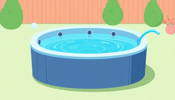 Hot Tub Airlock Problem Illustration