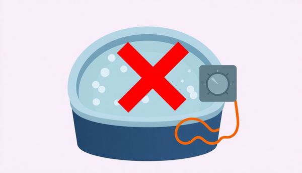 Faulty Hot Tub Heater Illustration