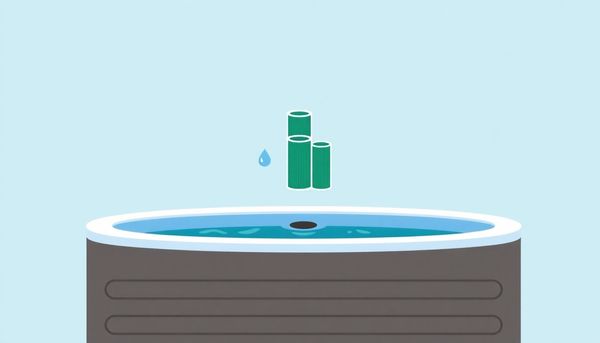 Hot Tub Fresh Filters Illustration