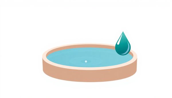 Hot Tub With Water Chemistry Illustration