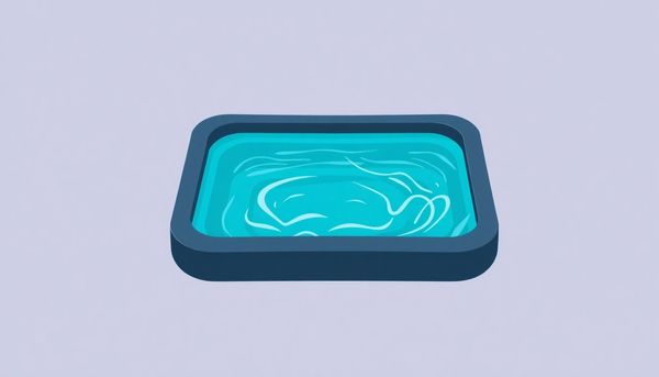 Hot Tub Scene With Chlorine Tablet