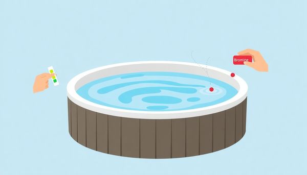 Hot Tub Maintenance Illustration