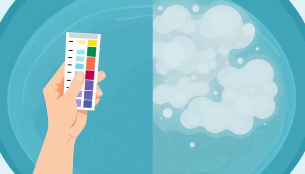 Comparing Clear and Cloudy Hot Tub Water