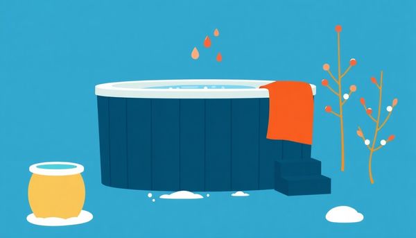 Hot Tub Winterization Illustration