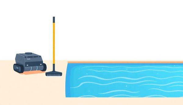 Swimming Pool With Different Cleaners