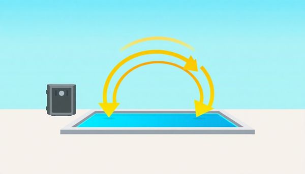 Illustration of Pool Heat Transfer Process