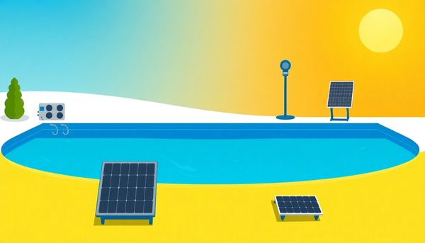 Climate-Specific Swimming Pool Heaters Illustration