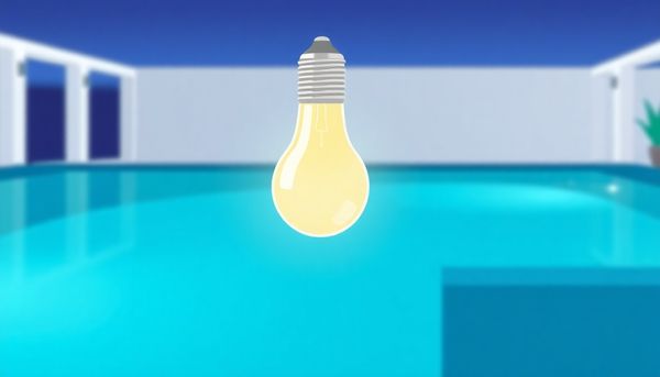 Pool Light Bulb Replacement Illustration