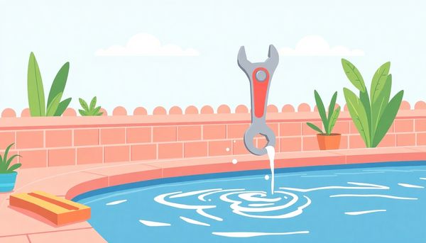 Pool Maintenance Illustration