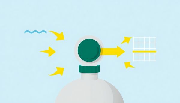 Multiport Valve and Pool Filter Illustration