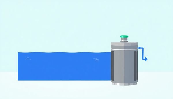 Swimming Pool Filtration System Illustration