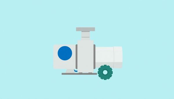 Flat Design Pool Pump With Detached Gear