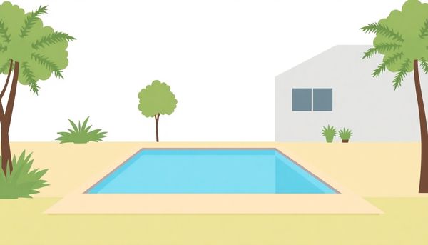 Inground Pool Drainage System Illustration