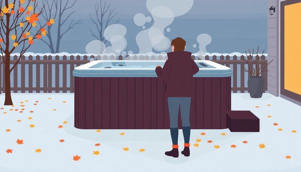 Hot Tub in the Winter