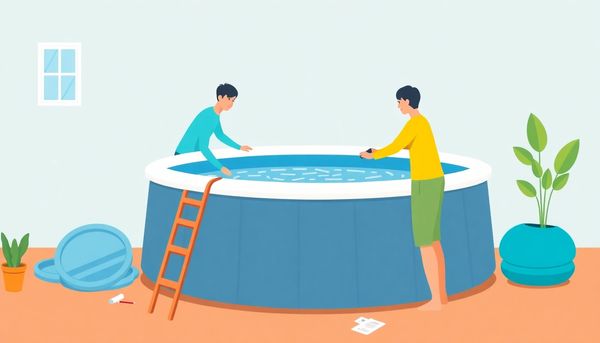 Assembling Intex Pool Alone And Together