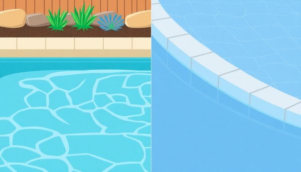 Durable Stone Pool Coping Illustration