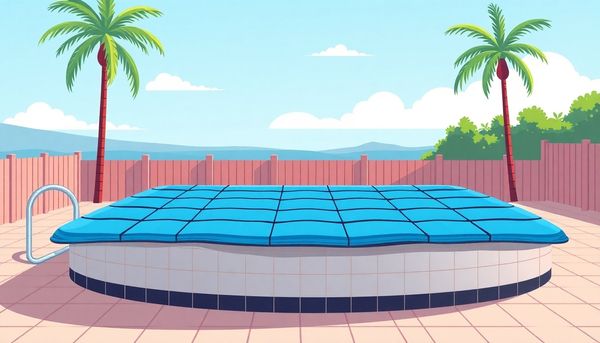 Pool With Two Safety Cover Options