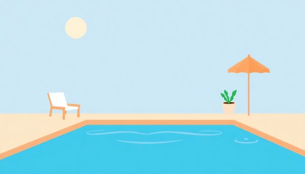 Pool Maintenance Illustration