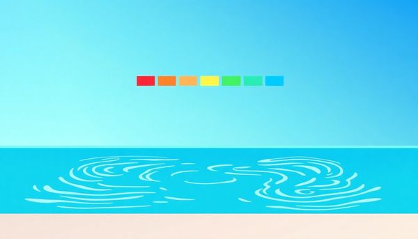 Pool With PH Scale Above