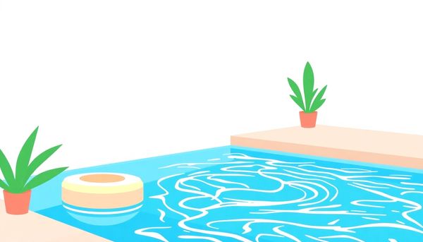 Pool Maintenance Illustration