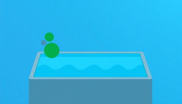 Boosting Cyanuric Acid in Pool Illustration