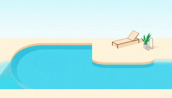 Serene Swimming Pool With Sun Loungers