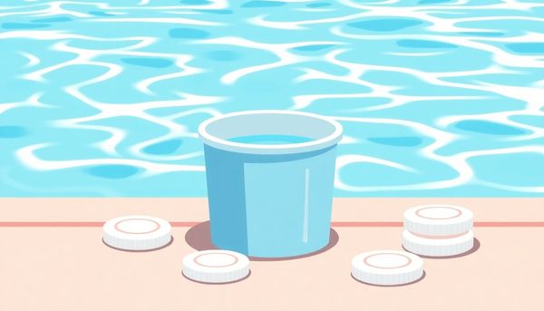 Minimalist Pool Chemistry with Geometric Shapes