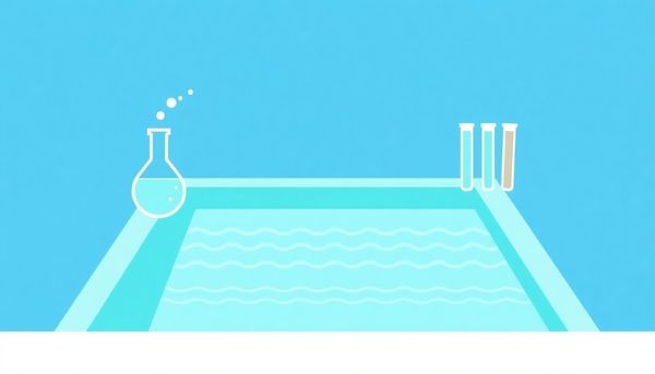 Mastering Pool Chemistry Illustration Design