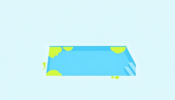 Illustration of Pool Cleaning With Chlorine