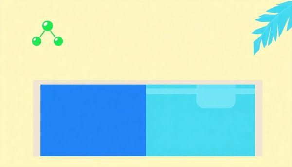 Chlorinated Versus Saltwater Pool Illustration