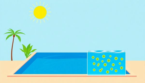 Swimming Pool and Microscopic Chemical Reaction