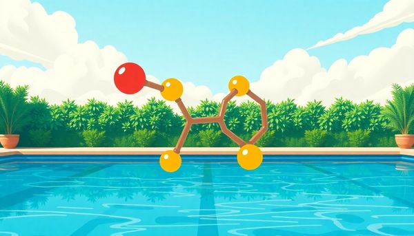 Nitrate Molecules Above Crystal-Clear Pool